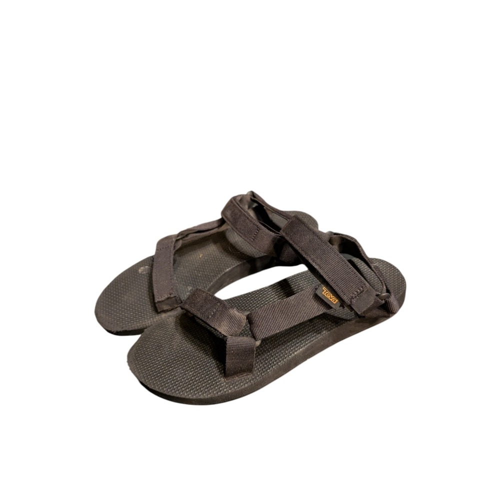 Teva Original Universal Sandals Women 9 Shoes Black Hiking Slingback F05120A